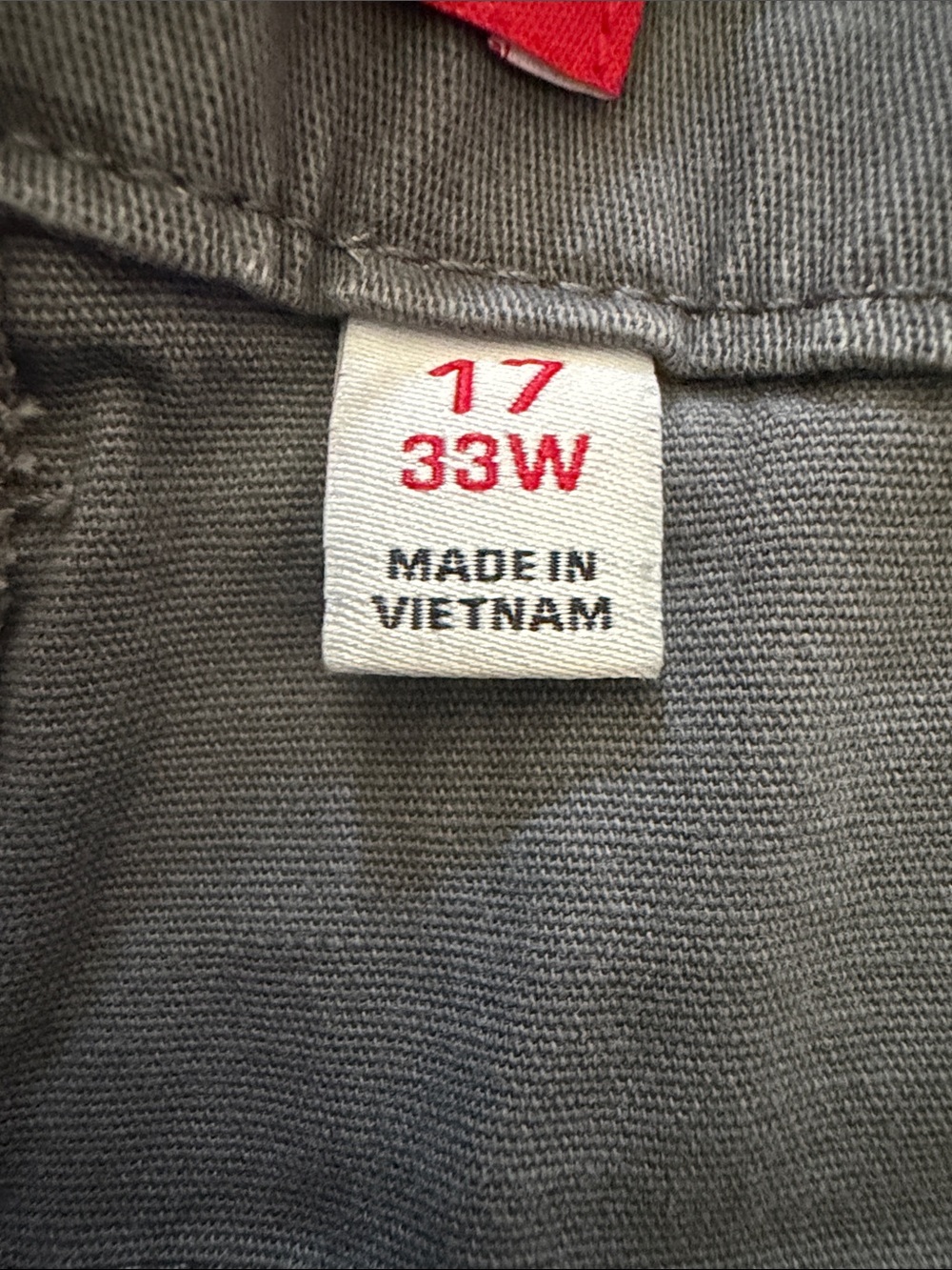 UNIONBAY Olive Green Utility Pocket Jean Shorts - Picture 3 of 3